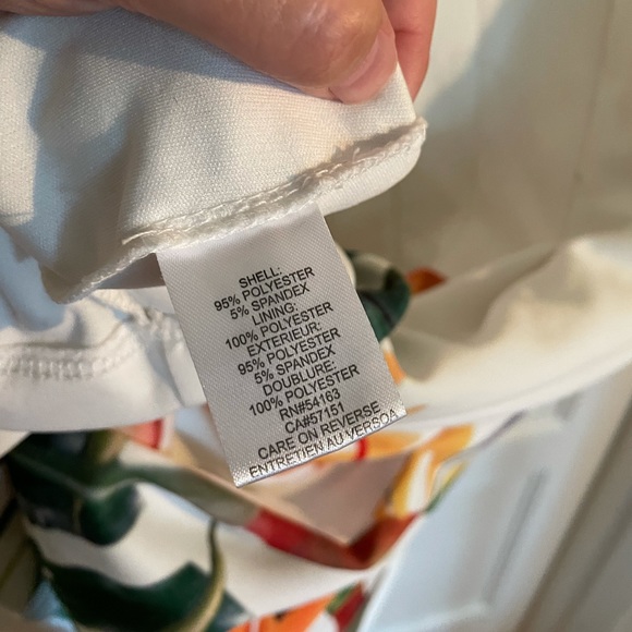 Calvin Klein Bird of Paradise Party Dress - Picture 4 of 6